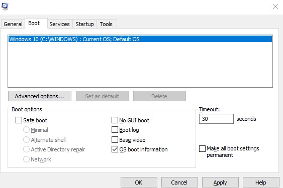 How To View OS Boot Information At Windows Startup? - Microsoft Q&A