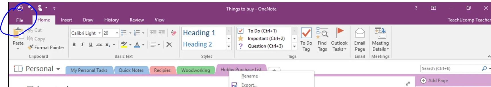 OneNote opens different lists of notebooks - Microsoft Q&A