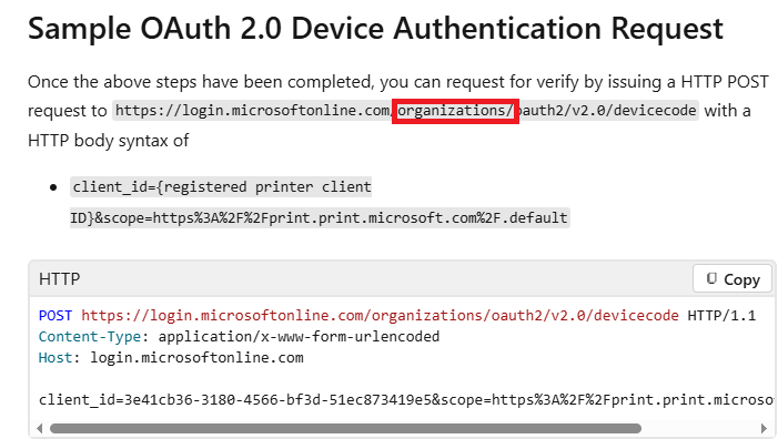 Failed to send Update-Output-Device-Attributes to the registered ...
