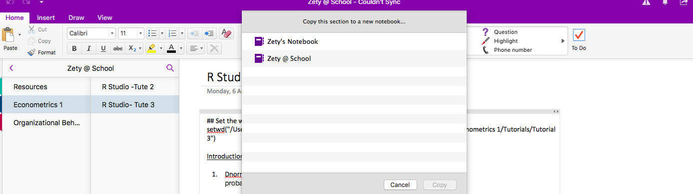 I can't sign in to my university account with OneNote - Microsoft Q&A