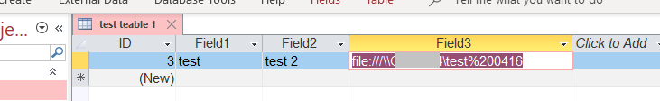 Hyperlinks in MS Access not functioning after uploading to Sharepoint ...