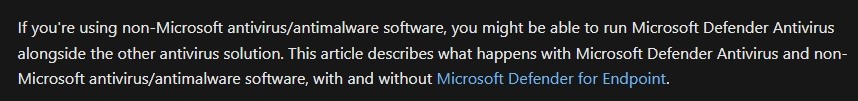 windows defender - Microsoft Q&A