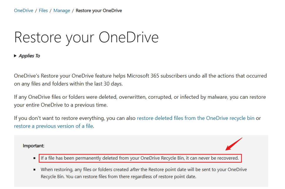 Help me find lost or missing files in OneDrive - Microsoft Q&A