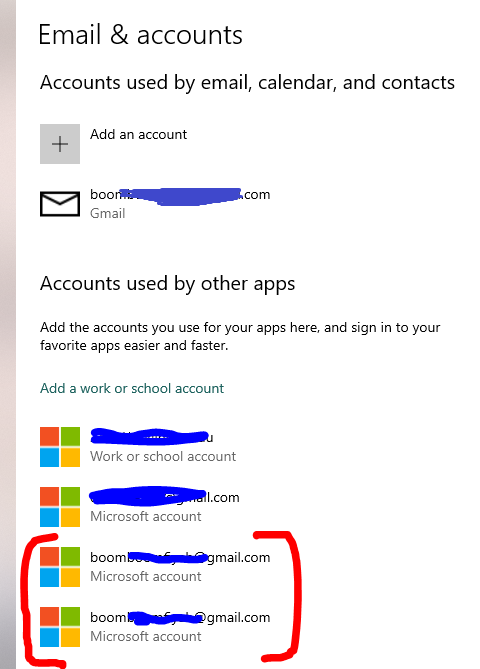 Why do I have two Microsoft account sign-in options for applications ...