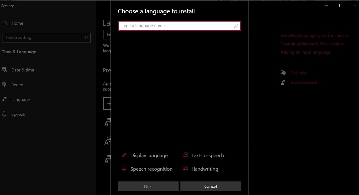 Cant add new languages - Microsoft Q&A