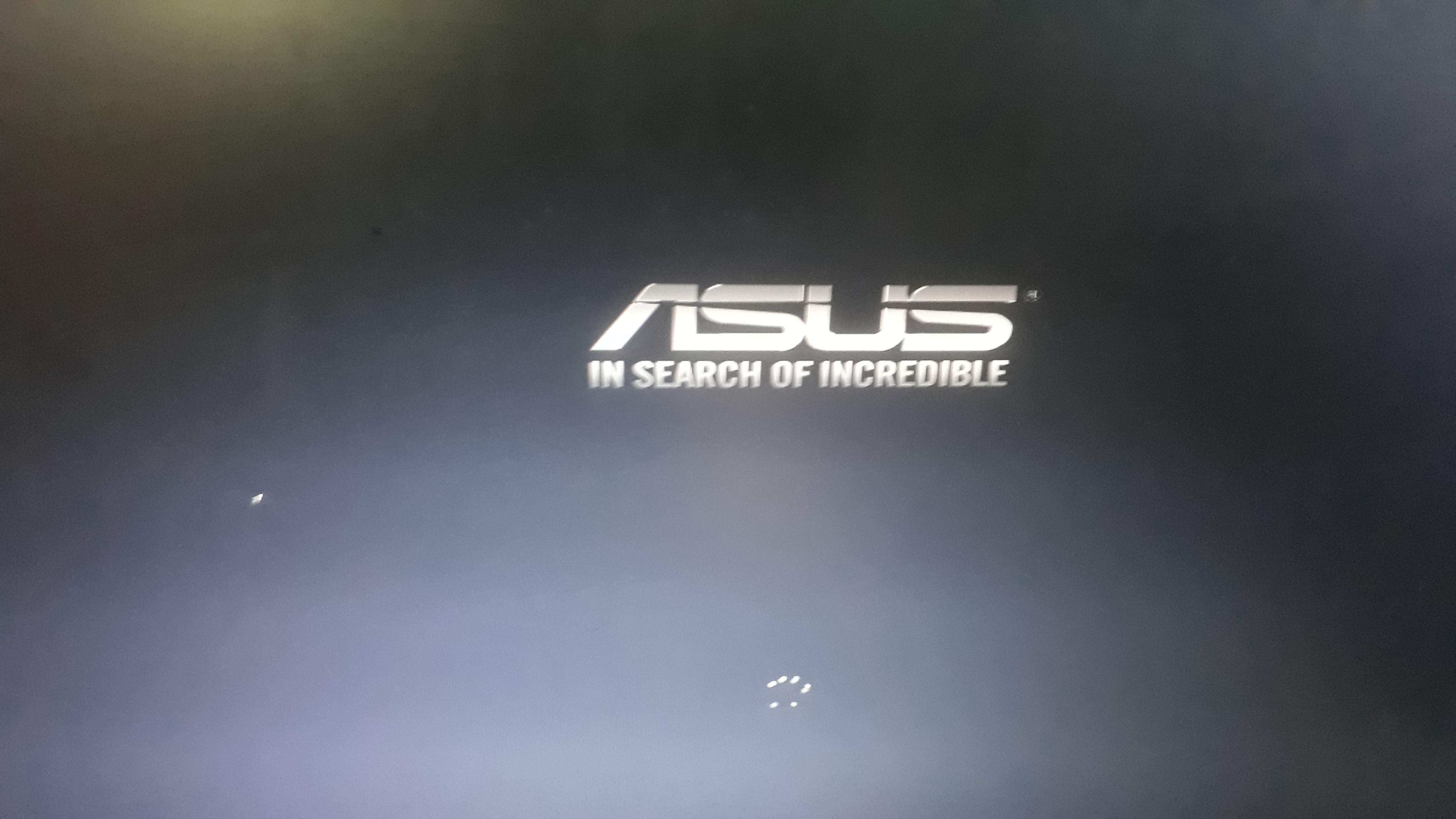 Sistema no inicia. Error 