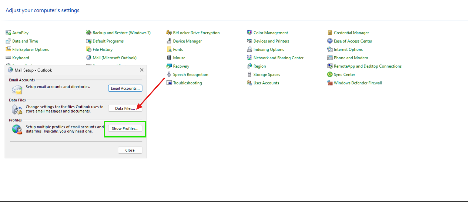 Outlook sending reported error 0x80070057 - Microsoft Q&A