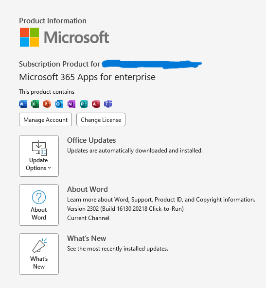 Word Screenshot