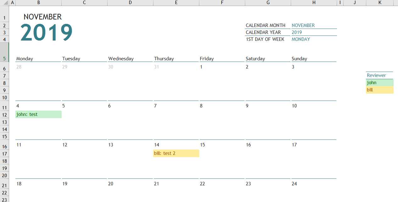 Automatically color coding events in a calendar - Microsoft Q&A