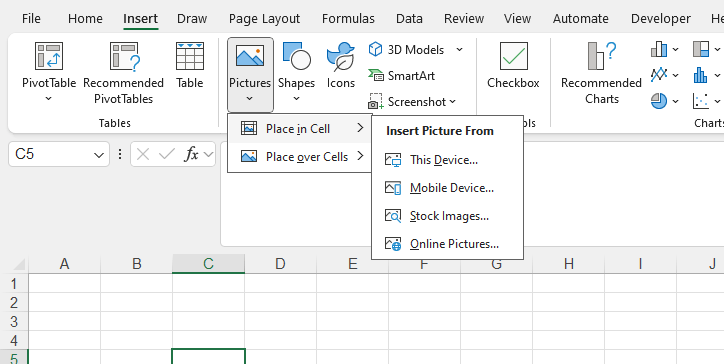 Excel IMAGE function not working. - Microsoft Q&A