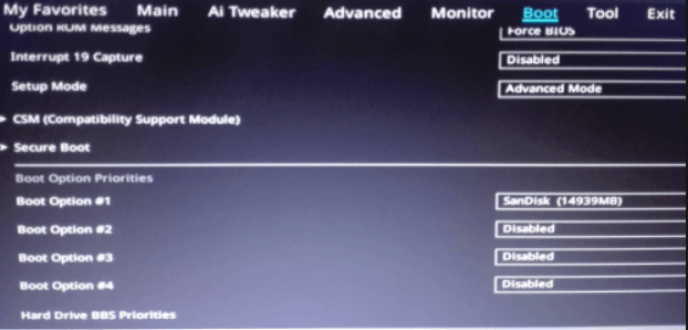 I convert my MBR disk into MBR with MBR2GPT. Windows became UEFI and ...