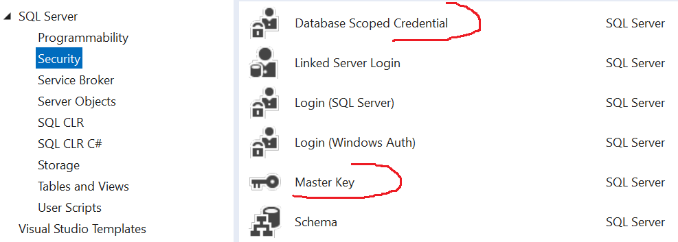 Creating a database project for a Serverless SQL pool db - Microsoft Q&A