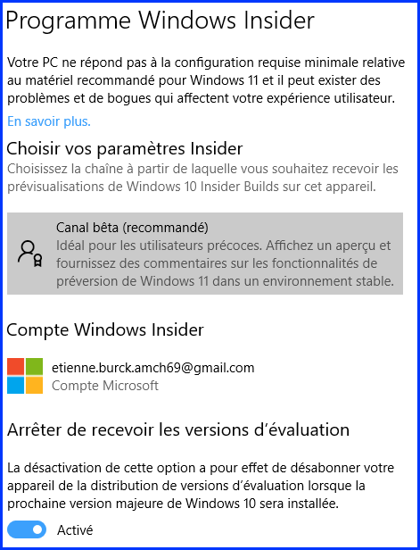 I want to leave the Program Insider - Microsoft Q&A