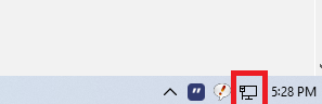 Where is my network taskbar icon?? - Microsoft Q&A