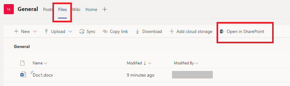 Files uploaded to MS Teams not appearing in the corresponding ...