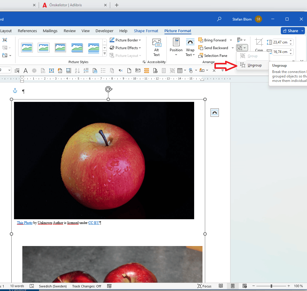 All images select when I select one image ?? - Microsoft Q&A