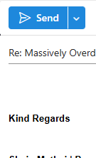I cannot see my from drop down list while sending reply from shared ...