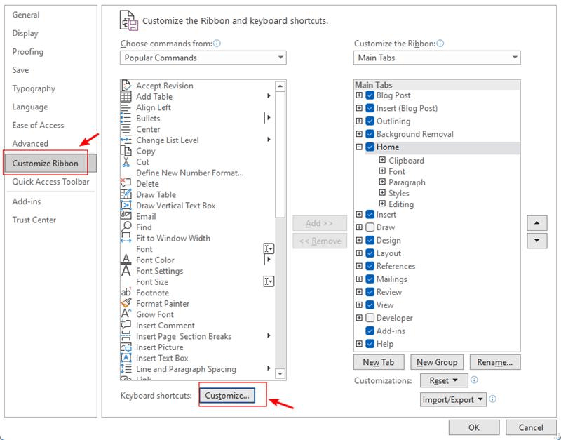 My Office 365 Word has shuffled the access keys - Microsoft Q&A