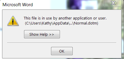 Error - File in use by another application - Microsoft Q&A