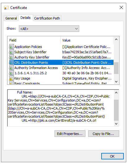 AIA and CDP not work after remove IIS role in CA server - Microsoft Q&A