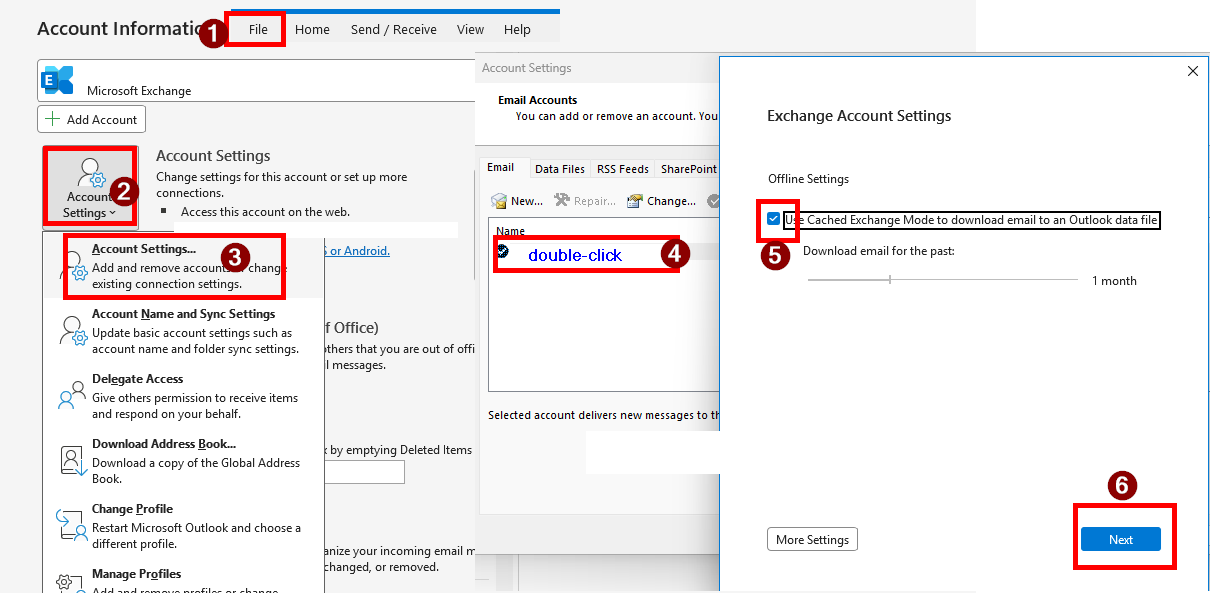 outlook last updated time will not change till i restart outlook ...