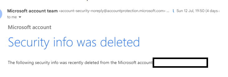 My Microsoft account was hacked and I can't log in and security