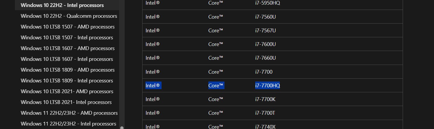 Site pc requirement