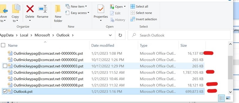 Using PST folder as default emaill account - Microsoft Q&A