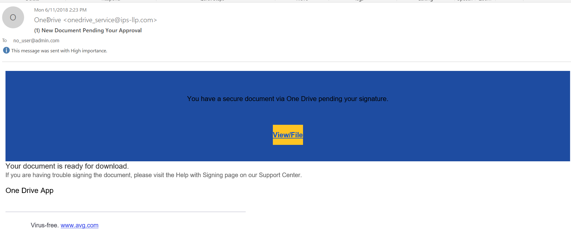 How to stop potential Phishing emails through OneDrive? - Microsoft Q&A