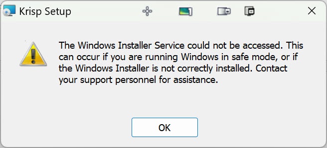Windows Installer Service could not be accessed on Build 22622.590 ...