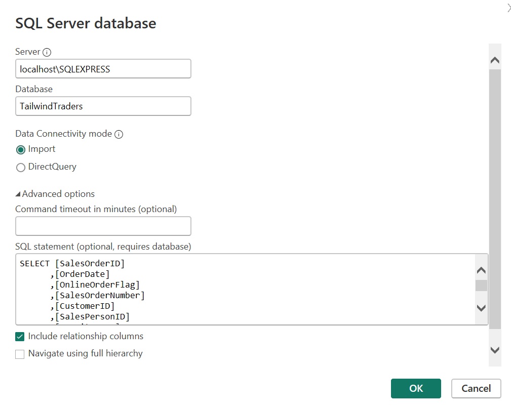 TailwindTraders Database Connection - Microsoft Q&A
