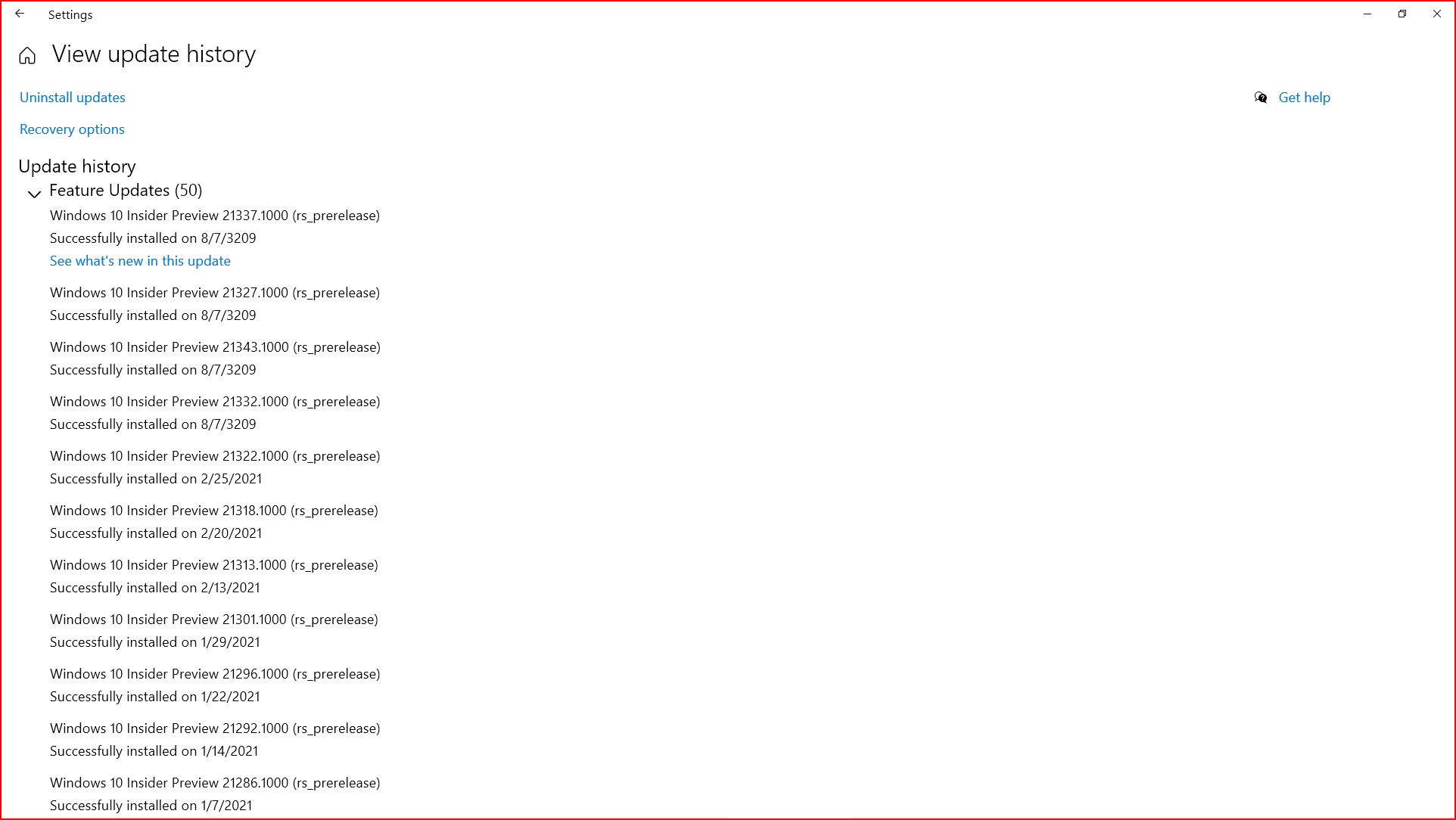 Time clock out of sync after update to Windows 10 Insider Preview 21327 ...