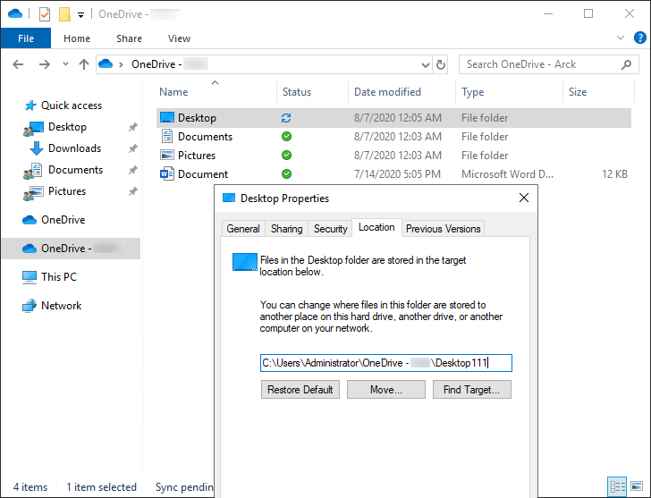 Desktop path is not in English - Microsoft Q&A