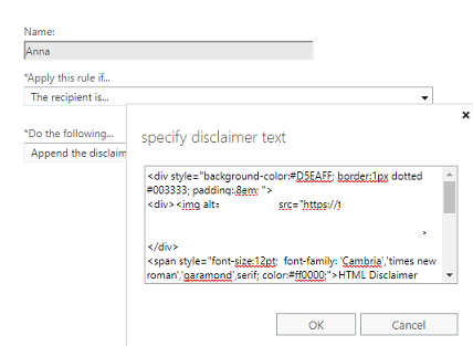 HTML Signature in Office 365 - Microsoft Q&A