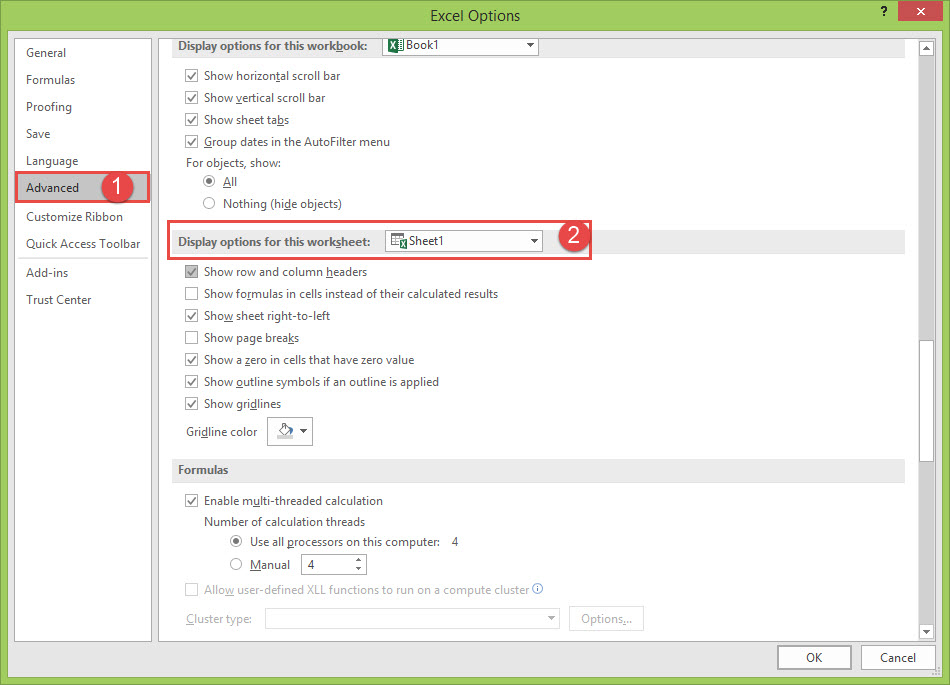 Row and column headings disappearing in Excel 2010 - Microsoft Q&A