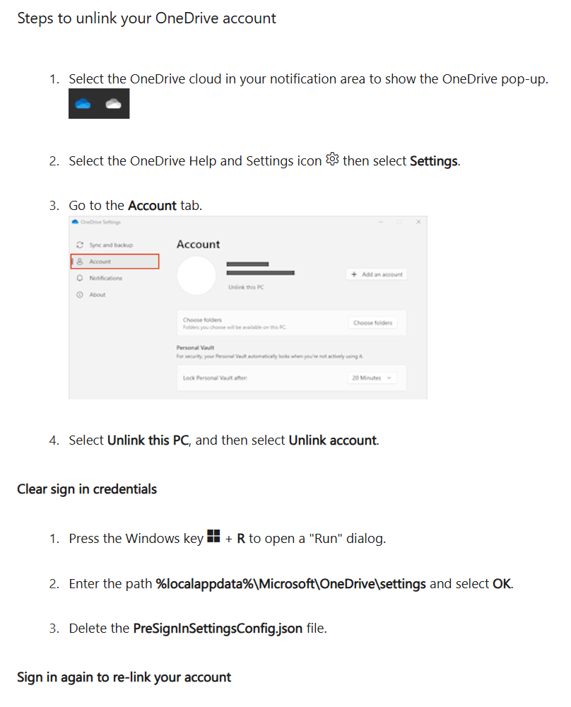 Onedrive loading icone stuck in PC taskbar - Microsoft Q&A