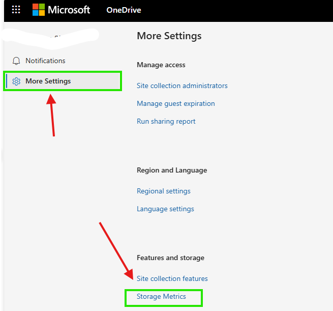 Local Onedrive storage much less than what is reported in online ...