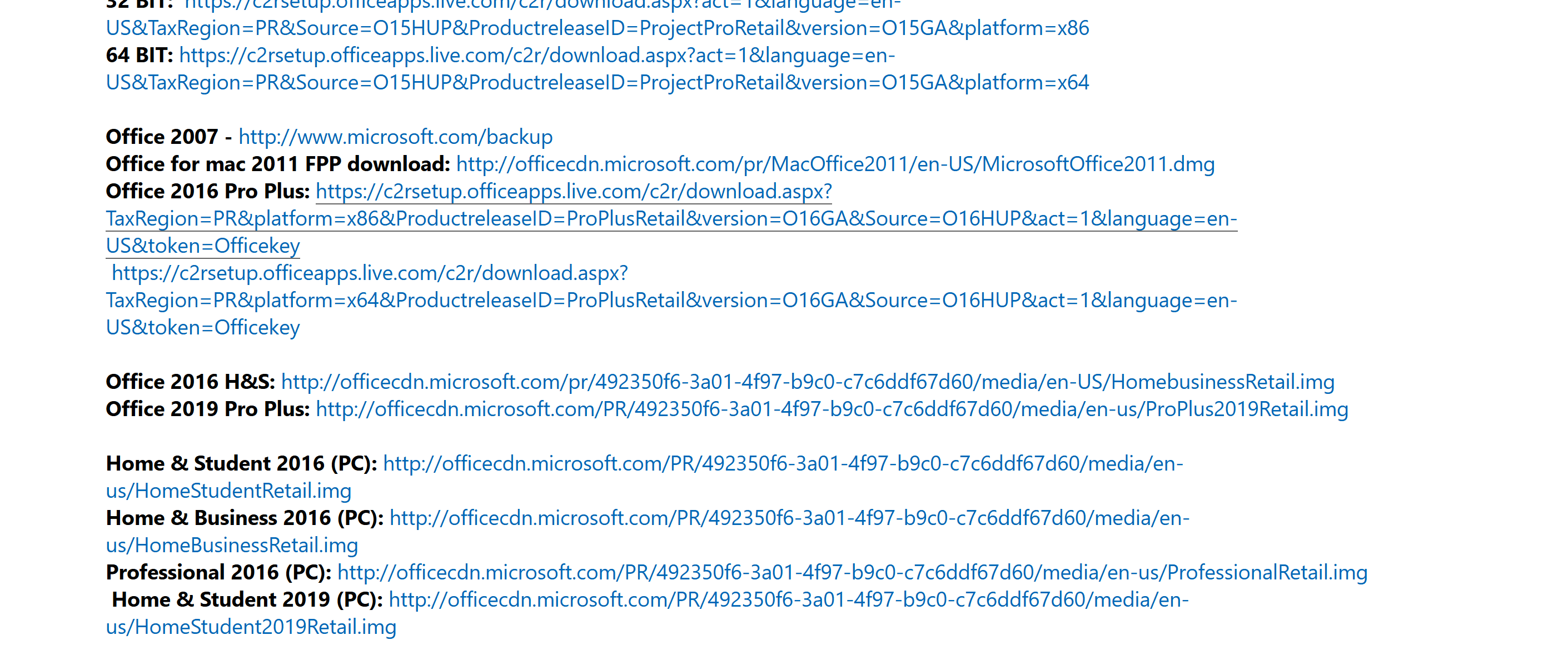 Cannot find out how to install specific Office 2016 version - Microsoft Q&A