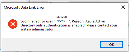 Azure Error