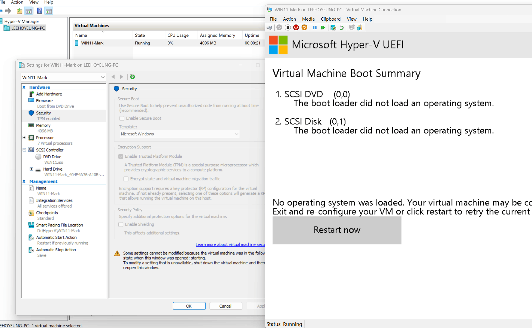 Generation 2 VM boot loader can not find an operating system after ...