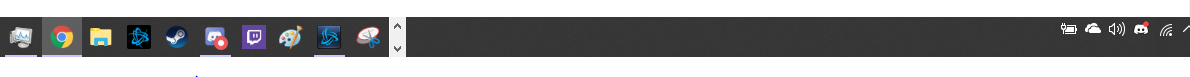 White arrows on taskbar? - Microsoft Q&A