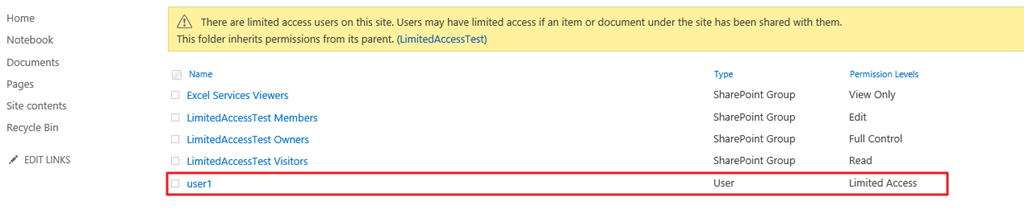Limited Access user have been changed? - Microsoft Q&A