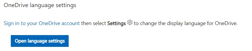 Changing Microsoft 365 and OneDrive Display language from Arabic to ...