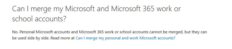 How do I merge my personal account to now being my business account on ...