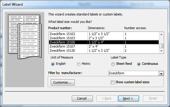 Printing labels - Microsoft Q&A