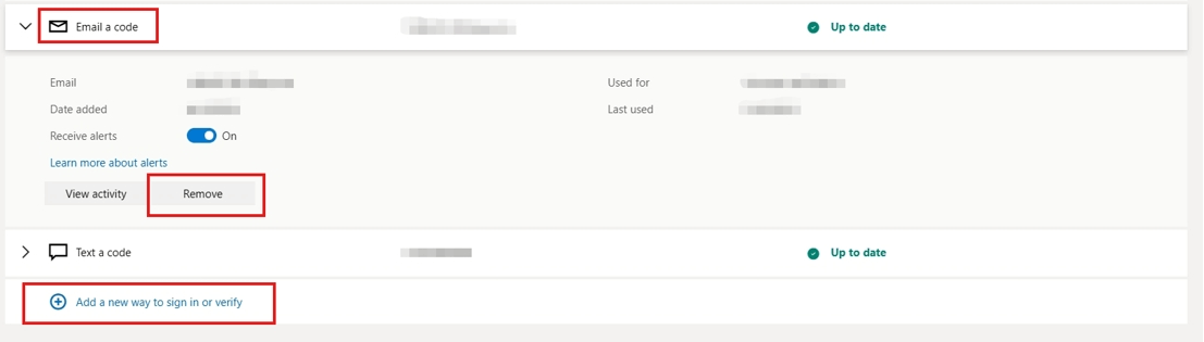 Microsoft old email address removal - Microsoft Q&A