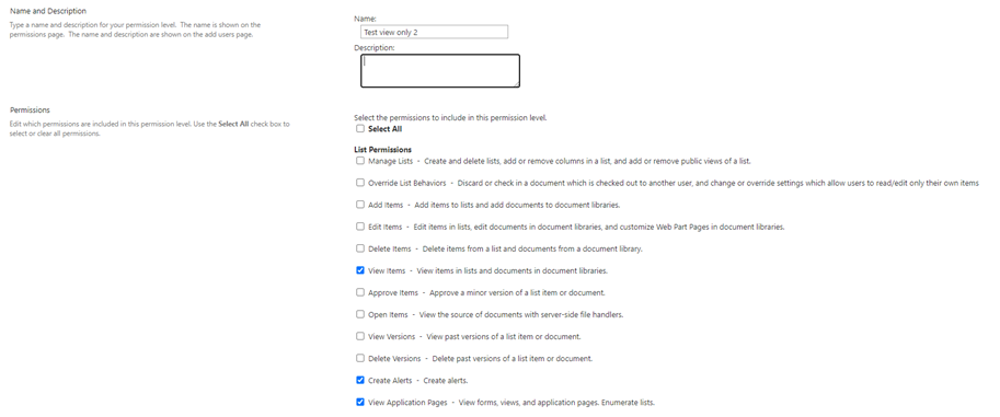 SharePoint search versus view only permissions - Microsoft Q&A