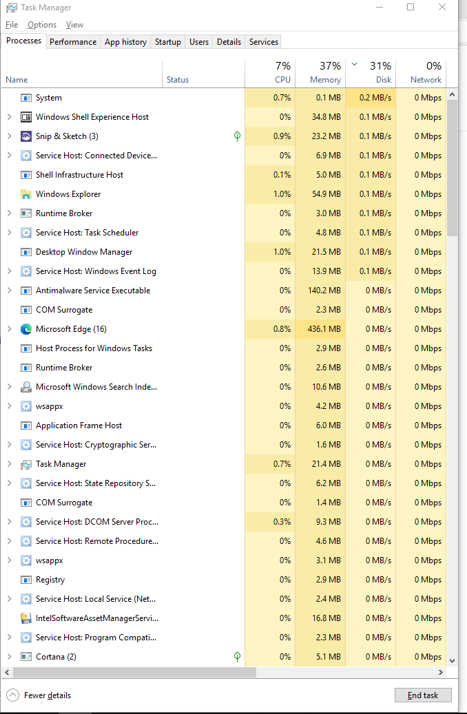 desk usage 100% - Microsoft Q&A
