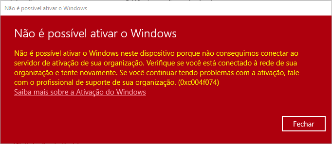 Não consigo instalar o Windows 10 Home Single Language sobre o Pro