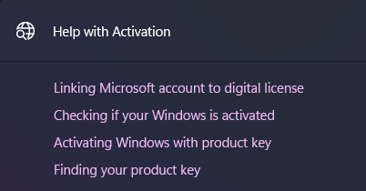 windows activation problem facieng - Microsoft Q&A